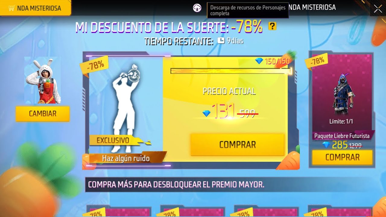 Recargando diamantes me saco todo 😯🤑