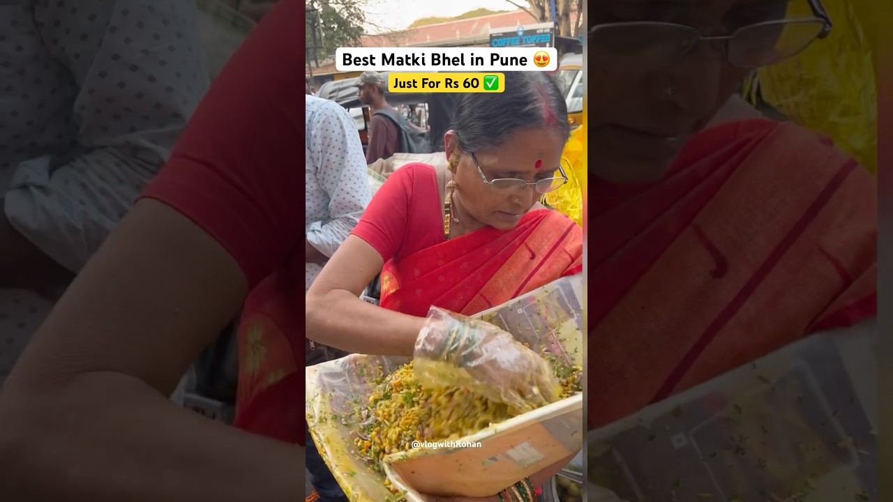Best Matki Bhel in Pune 😍 