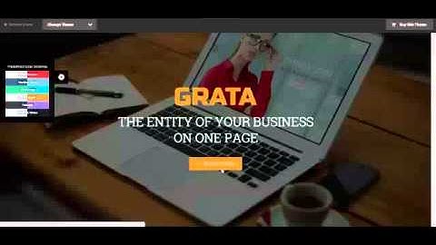 GRATA   Multi Purpose One Page WordPress Theme +Download Link