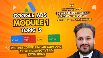 Writing Engaging Ad Copy & Boosting CTR with Ad Extensions - Google Ads Guide!