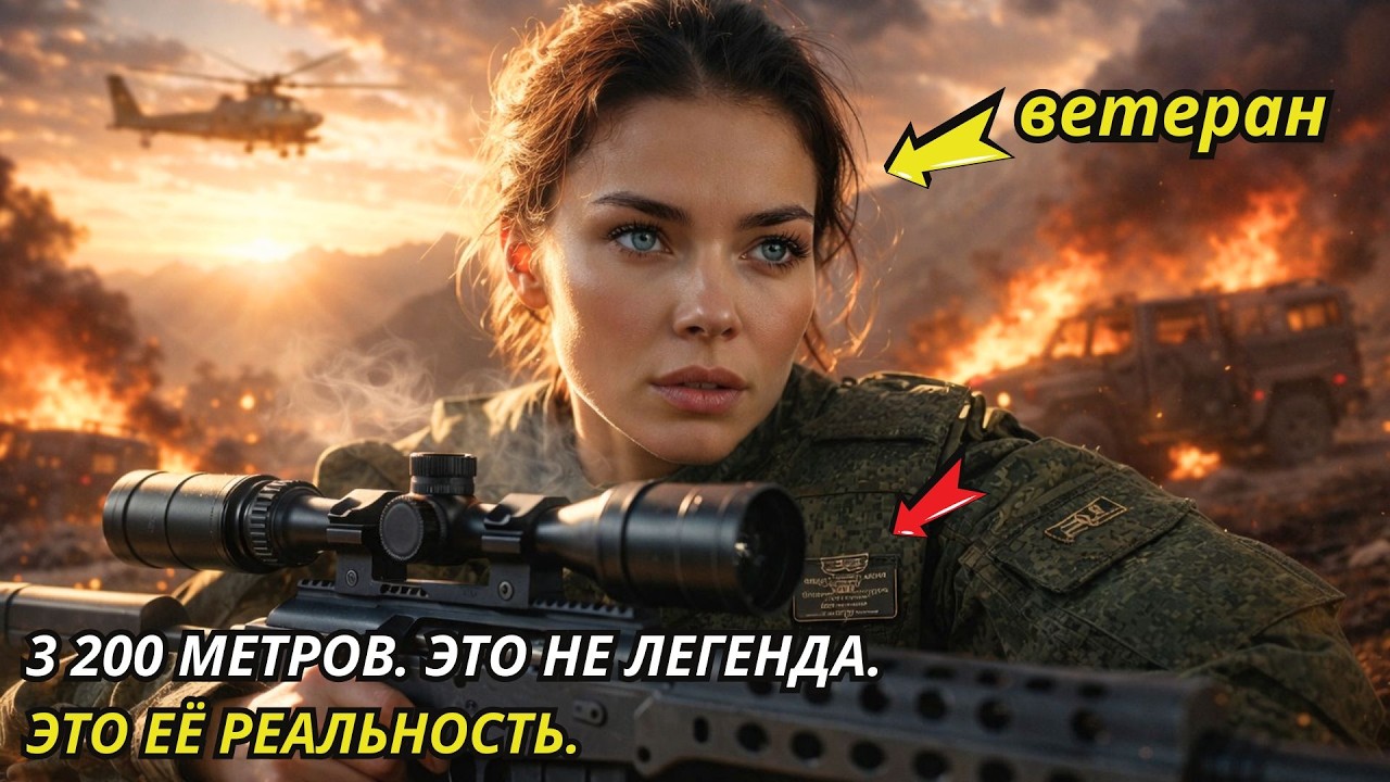 Генерал замер, увидев 3200 метров на её кителе