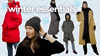 Here's exactly what you need in your winter wardrobe (a Canadian perspective)