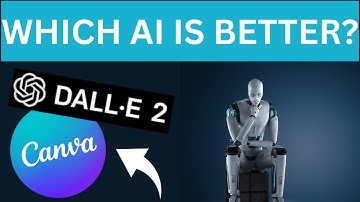 Canva vs  DALLE 2!! Who does better AI art?