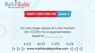 Math Practice Problem Grade 8 Question 238