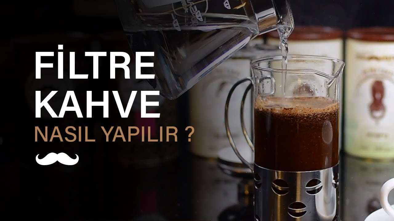 filtre kahve nasıl yapılır makinede