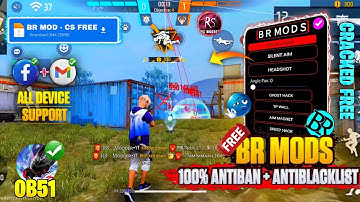 ⚡Free Fire OB51 AIM kill mod menu free☠️new rank season FF hack🔥BR MOD,HAXX-CKER PRO V11, HG CHEAT⚔️