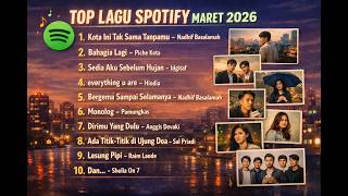 Top 10 Lagu Spotify Indonesia Maret 2026 🎧 Lagu Paling Viral Saat Ini!