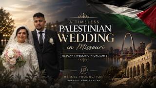 A Royal Palestinian Wedding in Missouri 🇵🇸✨ | Cinematic Wedding Highlights