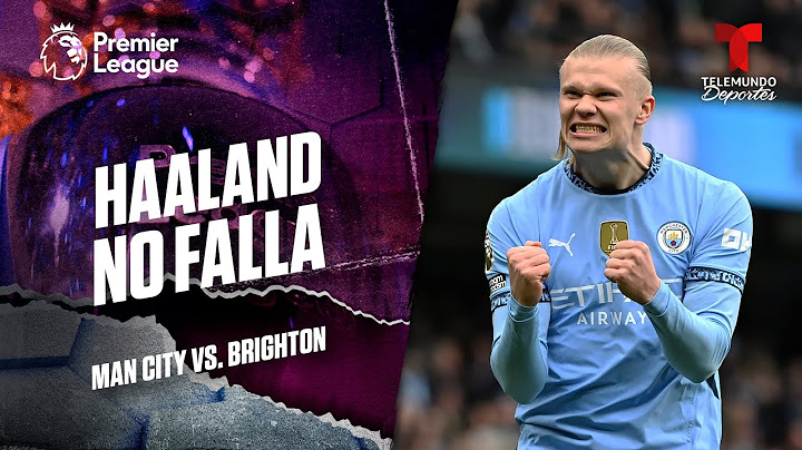 Gol de Haaland de penalti para abrir la cuenta - Man City vs. Brighton | Premier League