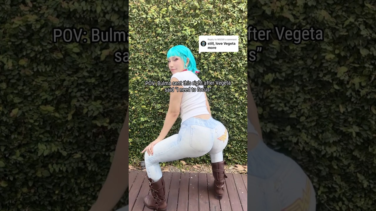 Bulma knows best 👀 #cosplay #cosplayer #animegirl #dragonballz #dragonballsuper