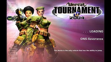 Unreal Tournament 2004 - Onslaught "Severance" map - 60fps