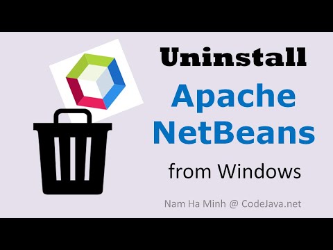 How to Completely Uninstall NetBeans IDE from Windows