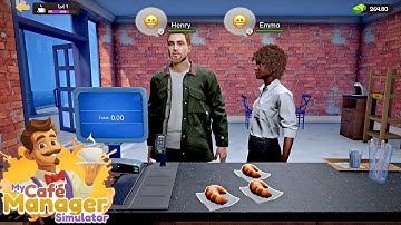 My Café Manager Simulator ∣ Intro ∣ PC Gameplay Walkthrough ∣ NO Commentary