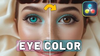Change EYE COLOR In Davinci Resolve screenshot 2