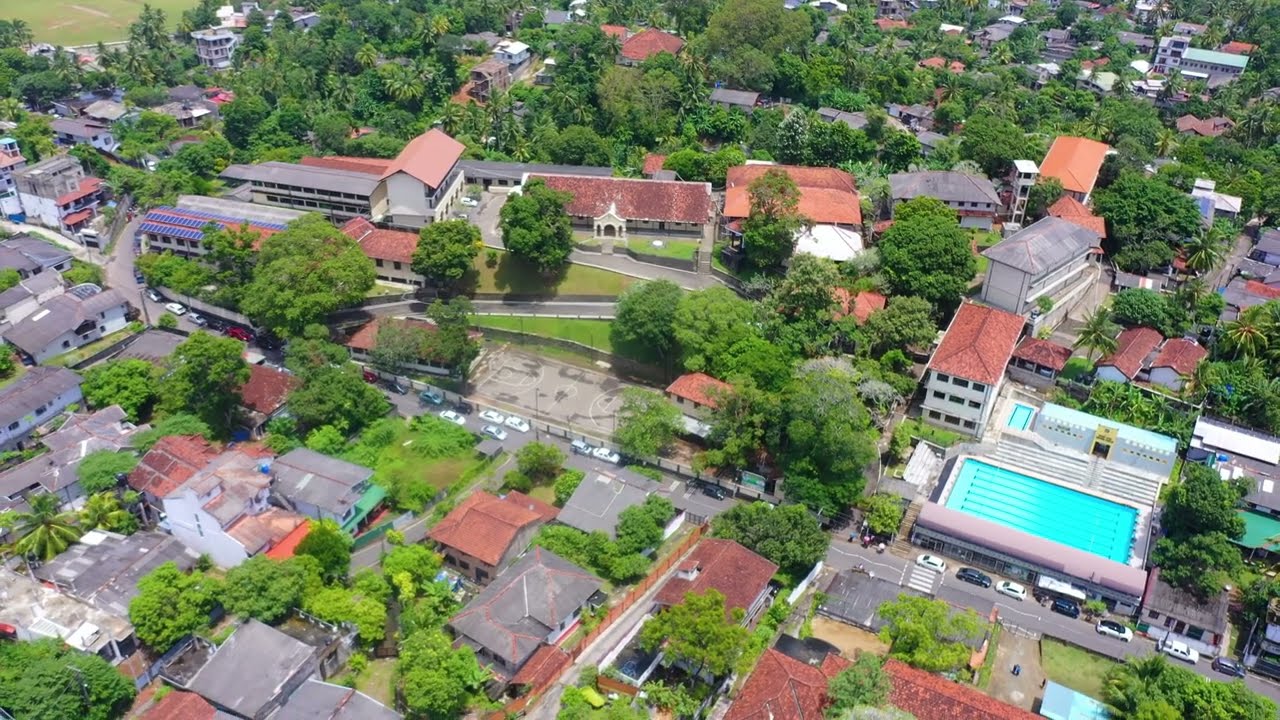 Drone Mahinda college galle
