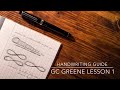 Handwriting guide  practical business writing  gc greene lesson 1 basic drills