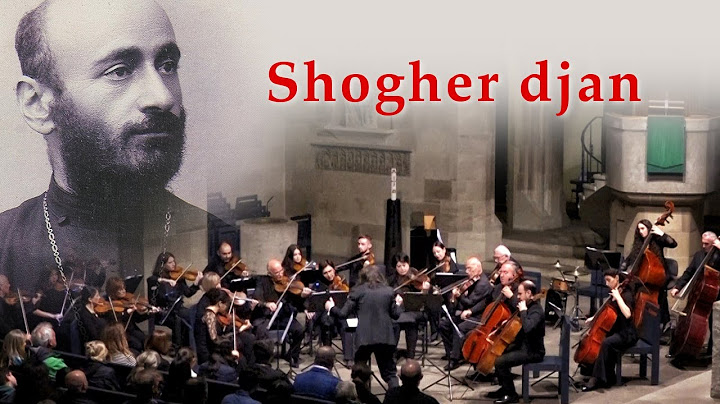 Shogher djan (Komitas/Aslamazyan) – National Chamber Orchestra of Armenia, Fritz Krämer