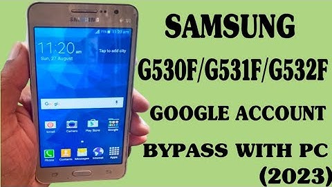 Samsung g531f frp bypass / samsung g531 google account bypass zonder pc