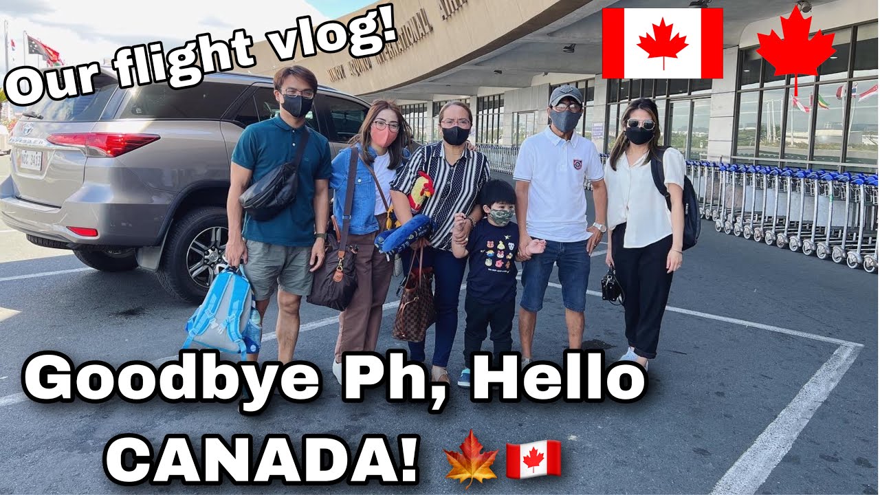 THIS IS IT! FLIGHT DAY! TRAVELING TO CANADA! 🇨🇦🇨🇦🍁