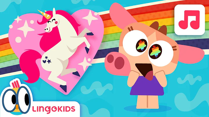 My UNICORN SONG 🦄🌈 Color song for Kids | Lingokids