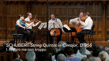 SCHUBERT String Quintet in C major, mvt 1 – ChamberFest Cleveland (2015)
