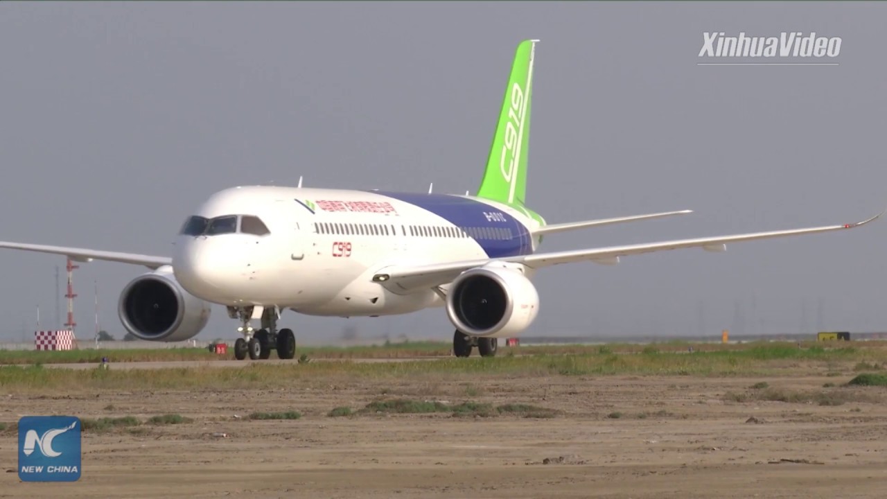 China's second C919 prototype jet conducts first long-distance flight