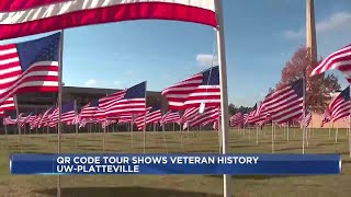 UW-Platteville launches QR code tour detailing veteran history
