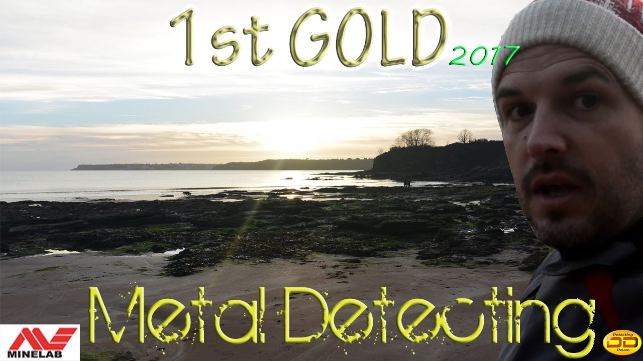 Metal Detecting - Beach - 1st GOLD of 2017