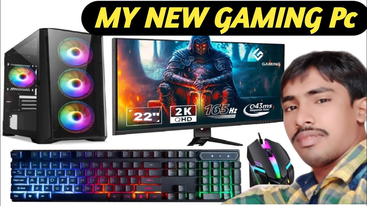 My new gaming pc unboxing & reviews | Gaming pc build 15000 under - YouTube