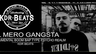 Video voorbeeld van "EL MERO GANGSTA//BEAT DE USO LIBRE//BOOM BAP TYPE PSYCHO REALM//KDR BEATS 2019"