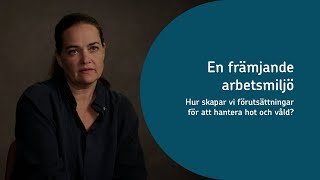 Säkerhetsdialogen - En främjande arbetsmiljö