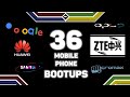 📱COMPILATION OF 36 MOBILE PHONE BOOTUPS 📱