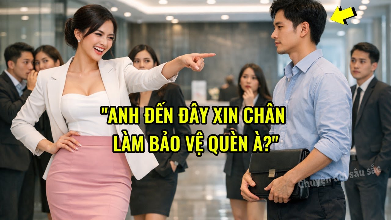 Người yêu cũ chê anh nghèo hèn ở sảnh công ty vì tưởng anh là nhân viên quèn, ai ngờ anh là CEO