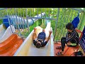 Water Slides at A'Famosa Water Park in Melaka Malaysia