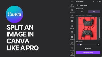 How To Split An Image in Canva Like a Pro Graphic Designer? ✂️🖼