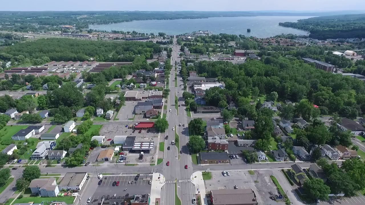 Canandaigua Lake Aerial YouTube