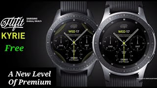 Galaxy Watch/Gear S3 Premium Analog Fitness Watch Face screenshot 5