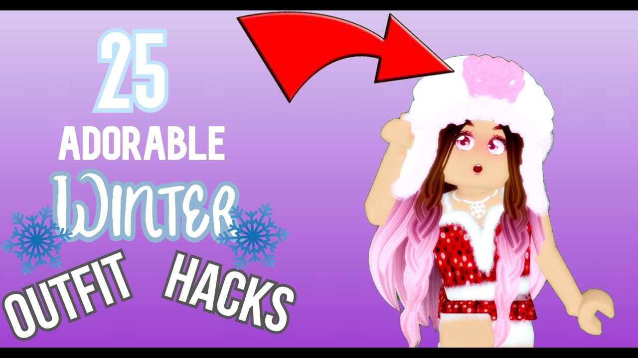 25 ROYALE HIGH WINTER OUTFIT HACKS - YouTube