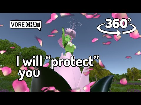 The Plant Girl has grown! (Vore) (360º video)