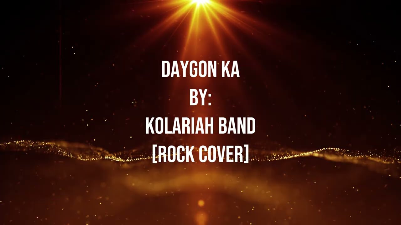 Dark Mode - Daygon Ka | Rock Cover Lyric Video