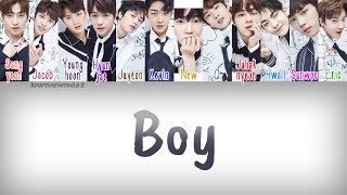 THE BOYZ(더보이즈) - Boy(소년) | Han, Rom, Eng [COLOR CODED LYRICS]