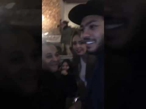 محمد شاهين في عيد ميلاد صديقه محمد منصور من سناب شات