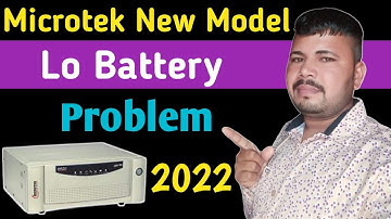 Microtek New Model Low Battery Problem 2022 || Microtek Inverter Low Battery Problem Solution 2022