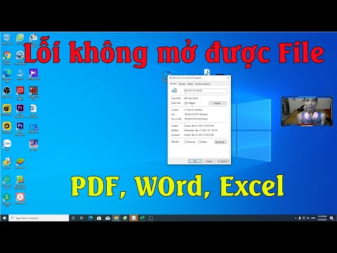 Cách sửa lỗi không mở được file excel, word, pdf, video trên máy tính