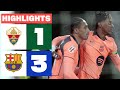 ELCHE CF 1 - 3 FC BARCELONA | RESUMEN LALIGA EA SPORTS
