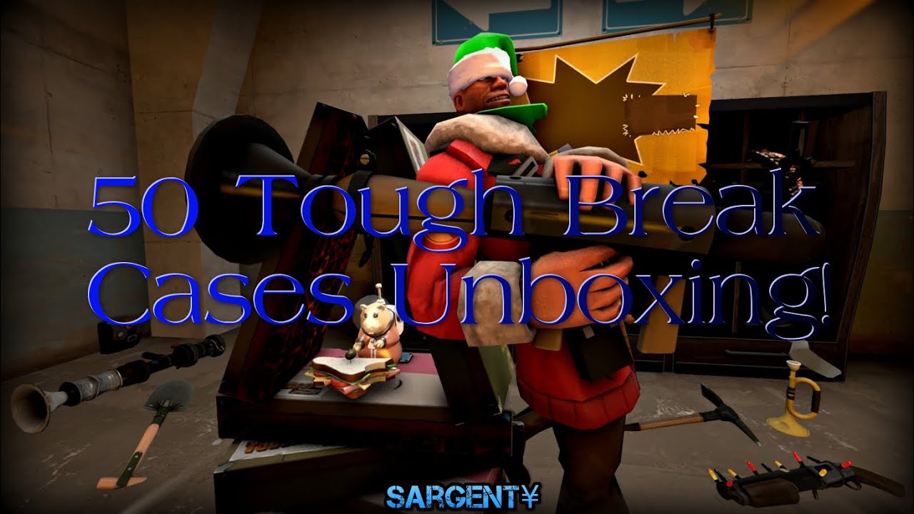TF2 - 50 Tough Break Cases Unboxing!