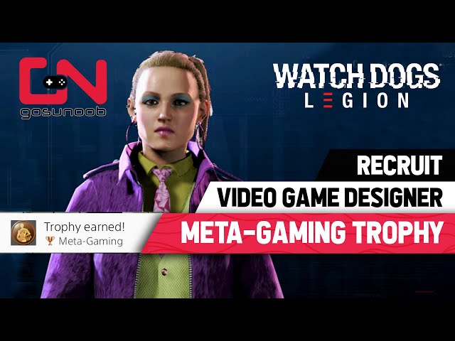 Meta-Gaming Achievement and Trophy Watch Dogs: Legion guide - Polygon