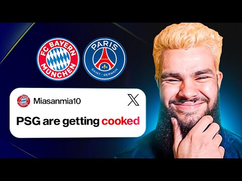 Reacting To PSG Vs Bayern Tweets 