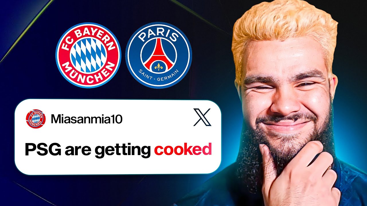 Реакция на твиты о матче «ПСЖ» — «Бавария» 🔥