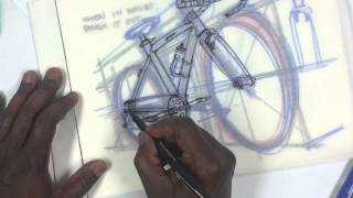 SketchADay Bicycle Sketch